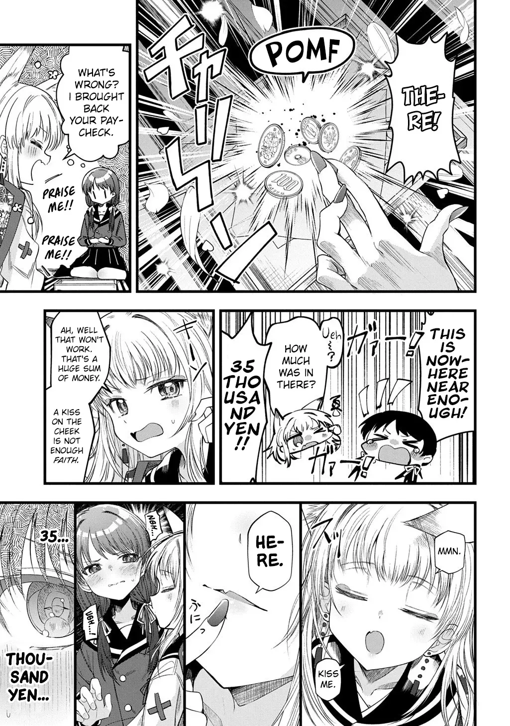 Hare-chan: An Inari Goddess Who Will Grant Anything in Exchange for a Kiss Chapter 0 page 5 - 