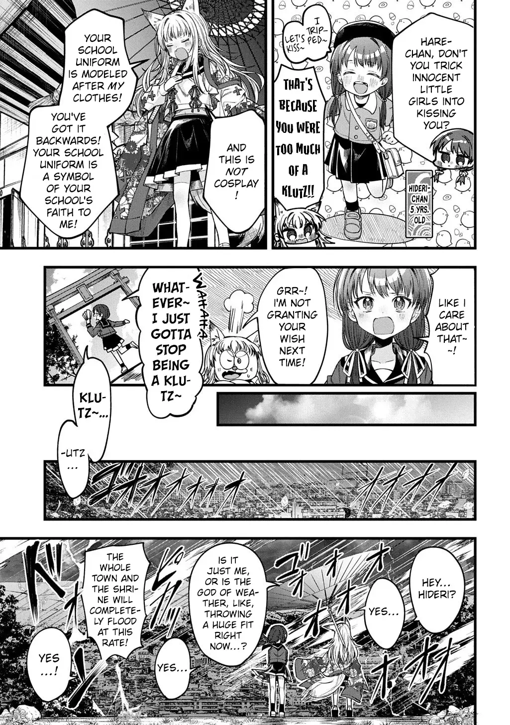 Hare-chan: An Inari Goddess Who Will Grant Anything in Exchange for a Kiss Chapter 0 page 7 - 