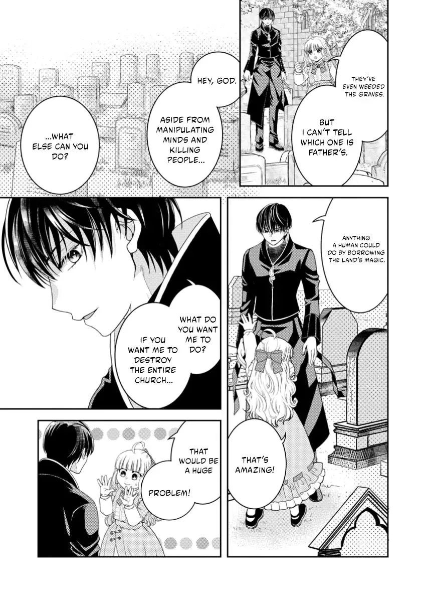 Haribote Seijo wa Youjyo ni Nari, Ai no Omoi Kamisama to Tsuihou Life wo Mankitsusuru Chapter 4.1 page 9 - 