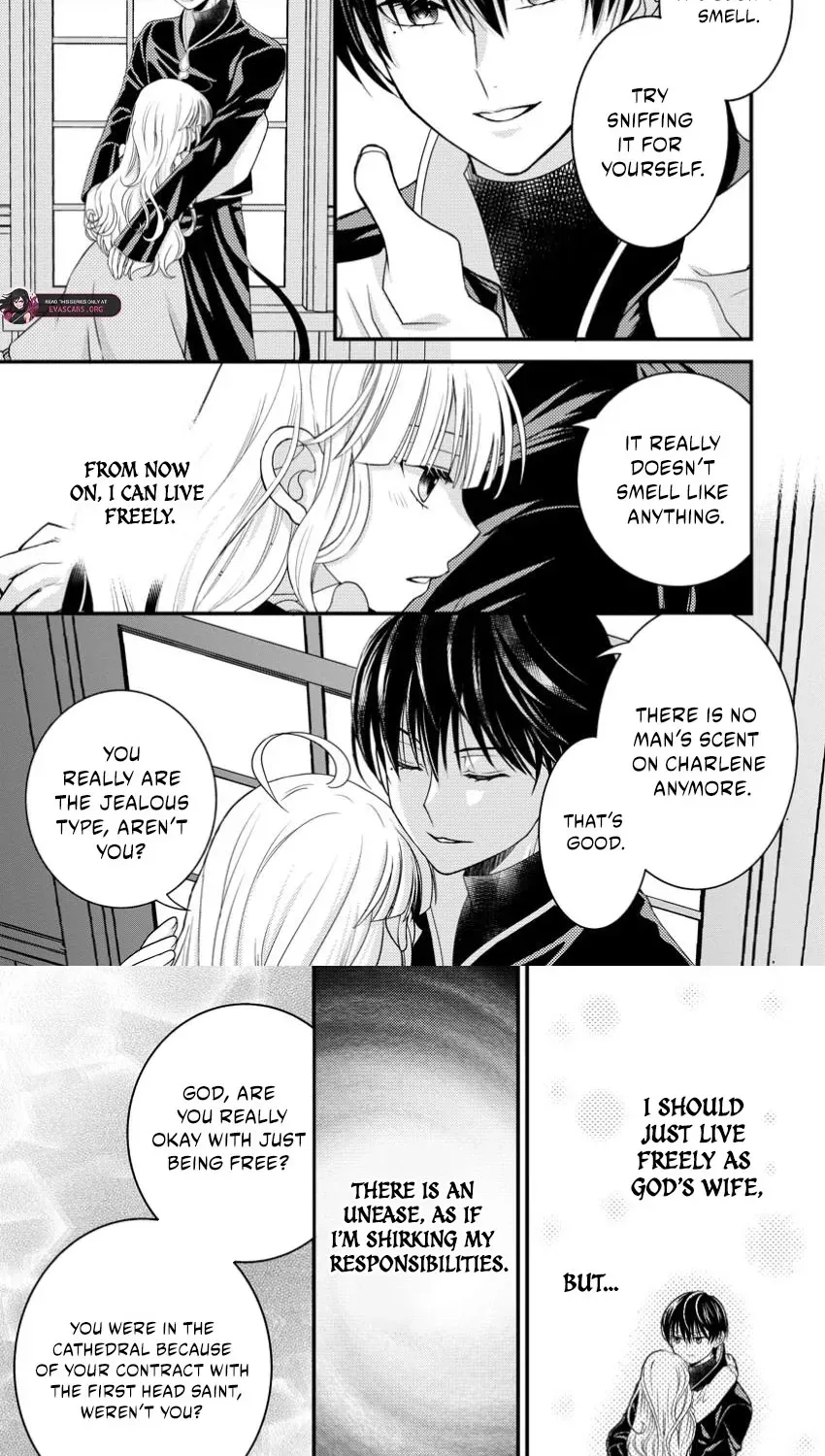 Haribote Seijo wa Youjyo ni Nari, Ai no Omoi Kamisama to Tsuihou Life wo Mankitsusuru Chapter 5.2 page 11 - 