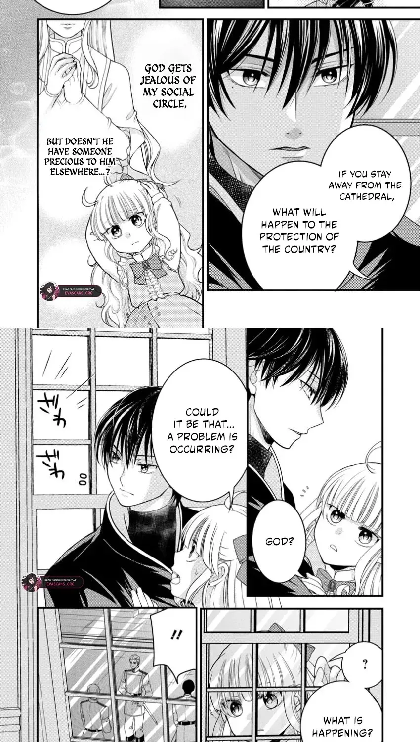 Haribote Seijo wa Youjyo ni Nari, Ai no Omoi Kamisama to Tsuihou Life wo Mankitsusuru Chapter 5.2 page 13 - 