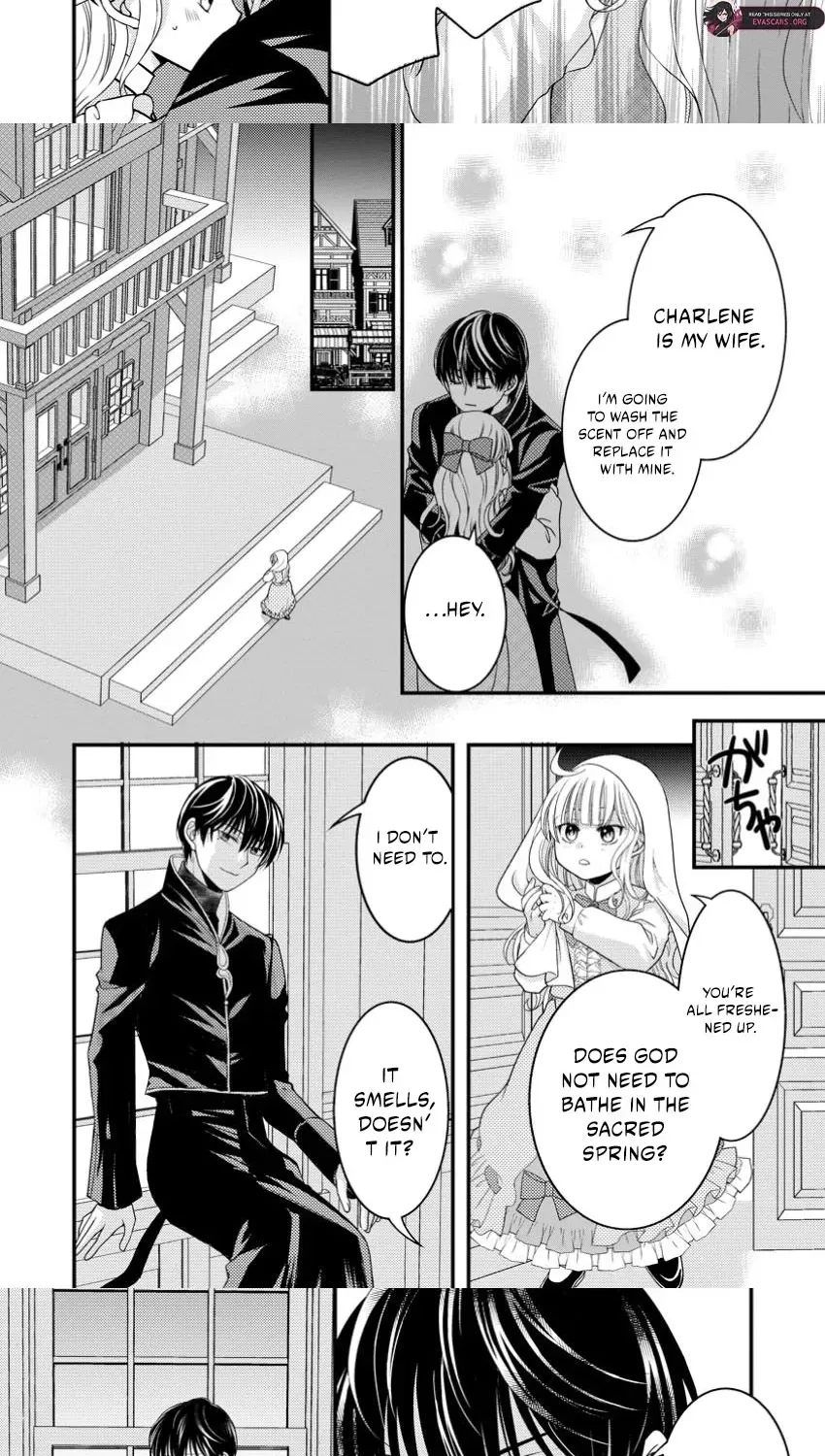 Haribote Seijo wa Youjyo ni Nari, Ai no Omoi Kamisama to Tsuihou Life wo Mankitsusuru Chapter 5.2 page 9 - 