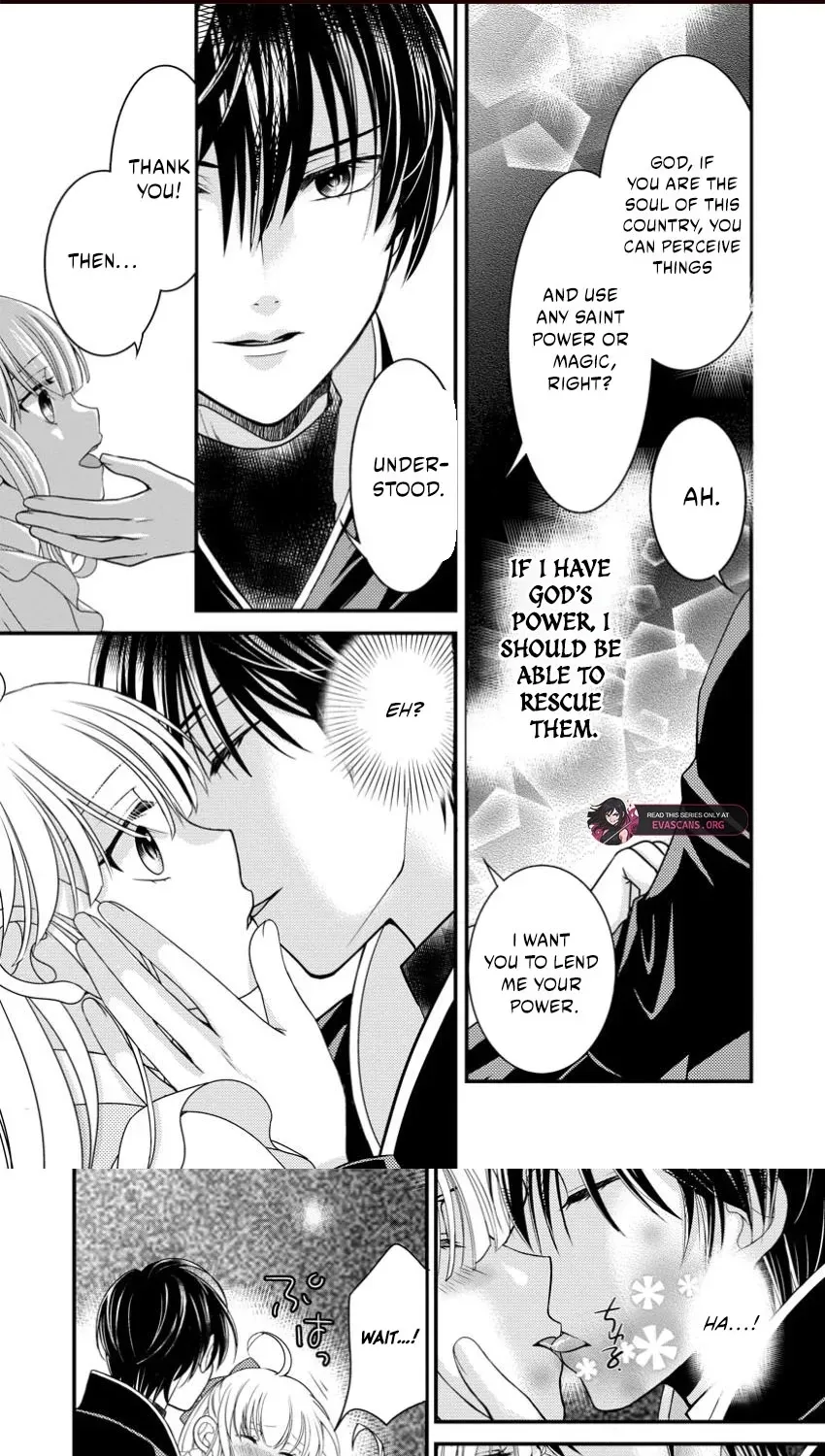 Haribote Seijo wa Youjyo ni Nari, Ai no Omoi Kamisama to Tsuihou Life wo Mankitsusuru Chapter 5.3 page 3 - 