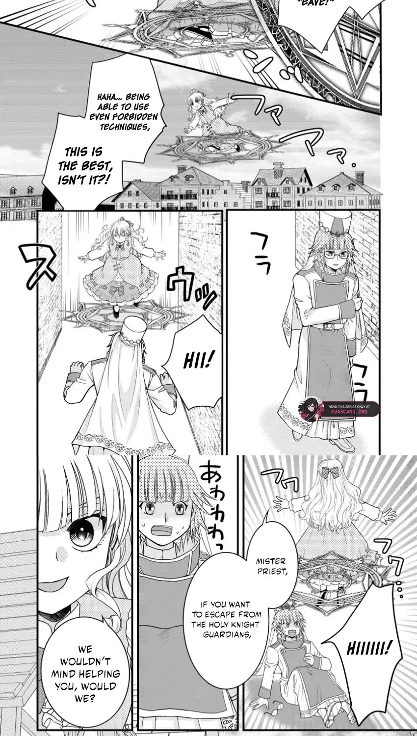 Haribote Seijo wa Youjyo ni Nari, Ai no Omoi Kamisama to Tsuihou Life wo Mankitsusuru Chapter 5.3 page 9 - 