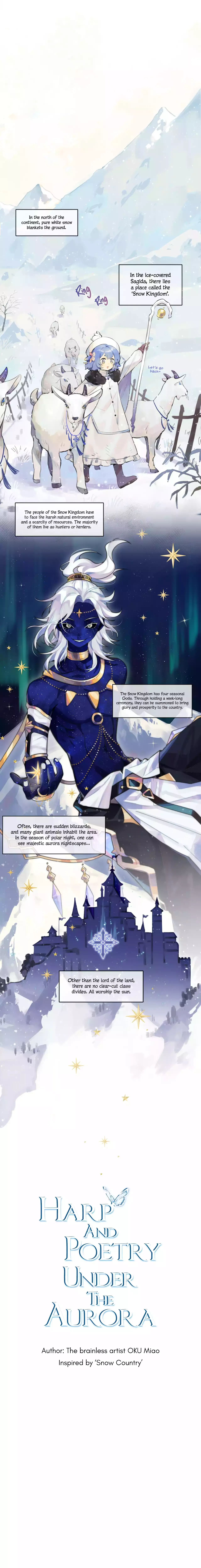 Harp and Poem Under the Aurora Chapter 1 page 1 - 