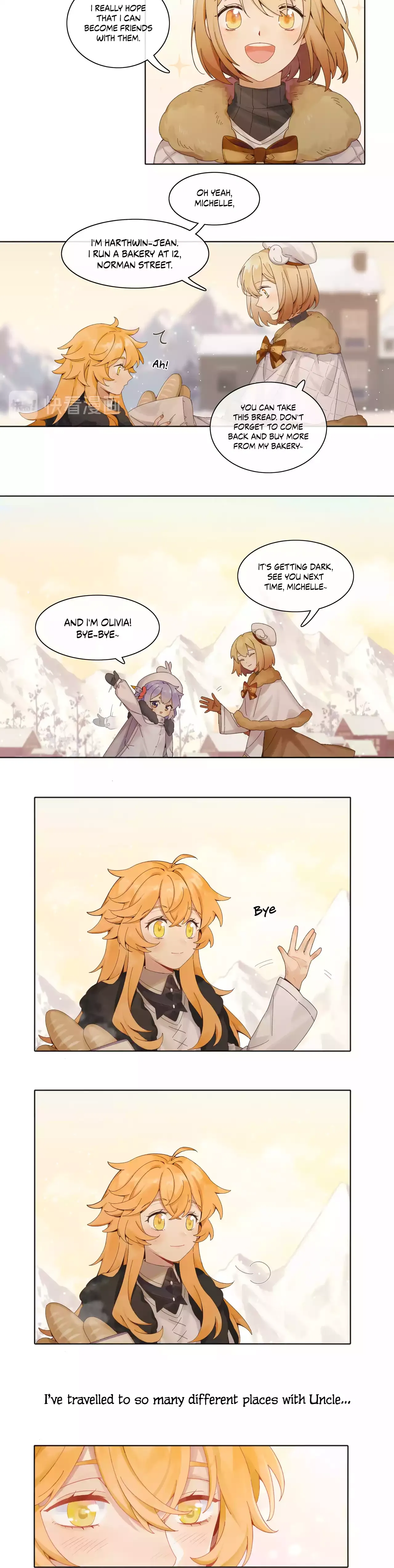 Harp and Poem Under the Aurora Chapter 1 page 5 - 