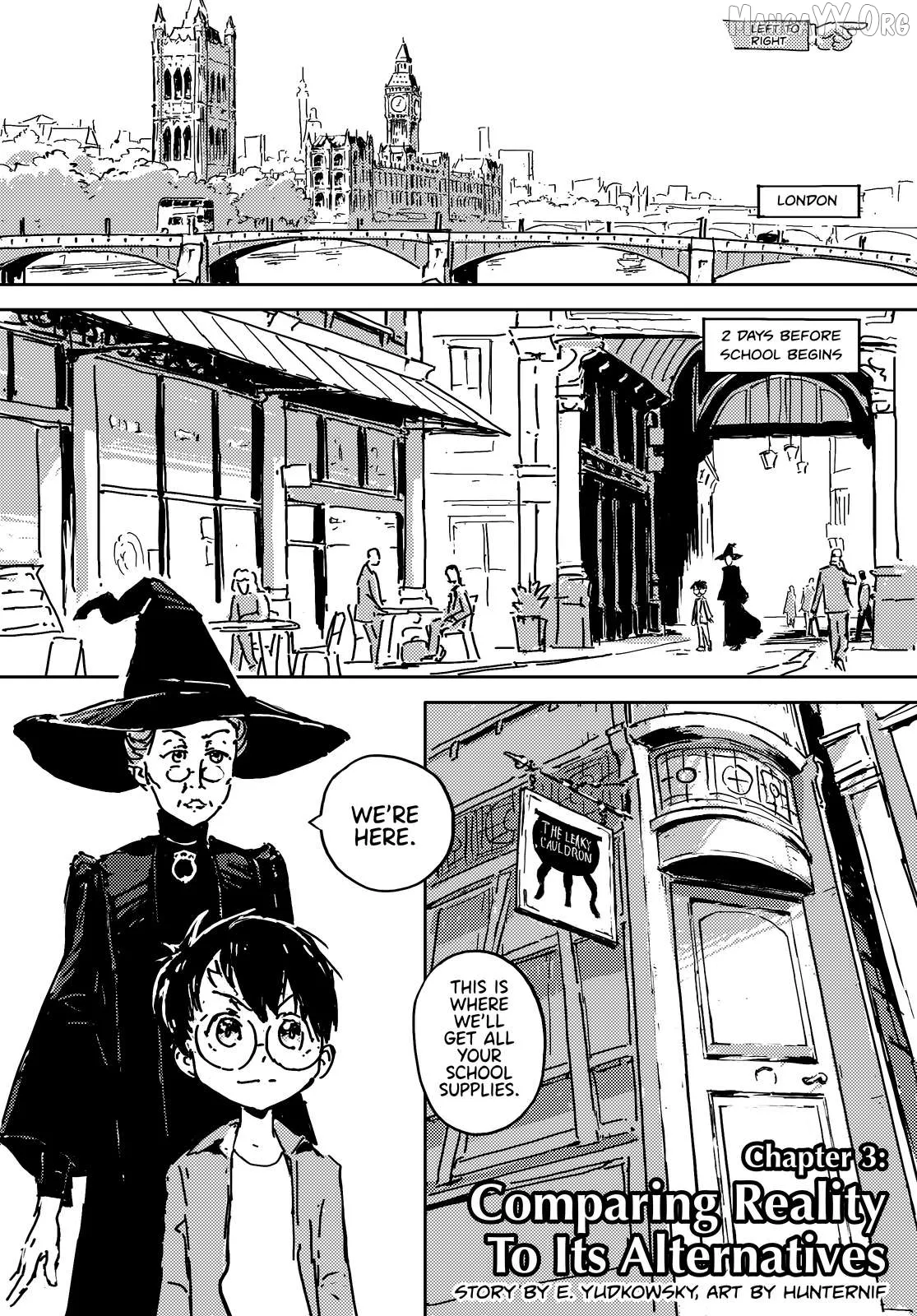Harry Potter and the Methods of Rationality Chapter 3 page 1 - 