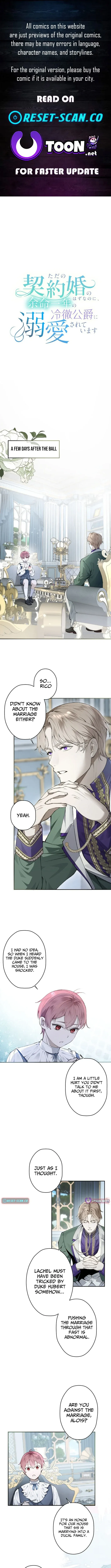 hat Was Meant to Be a Contract Marriage Turned Into the Duke’s Obsession Chapter 7 page 1 - 