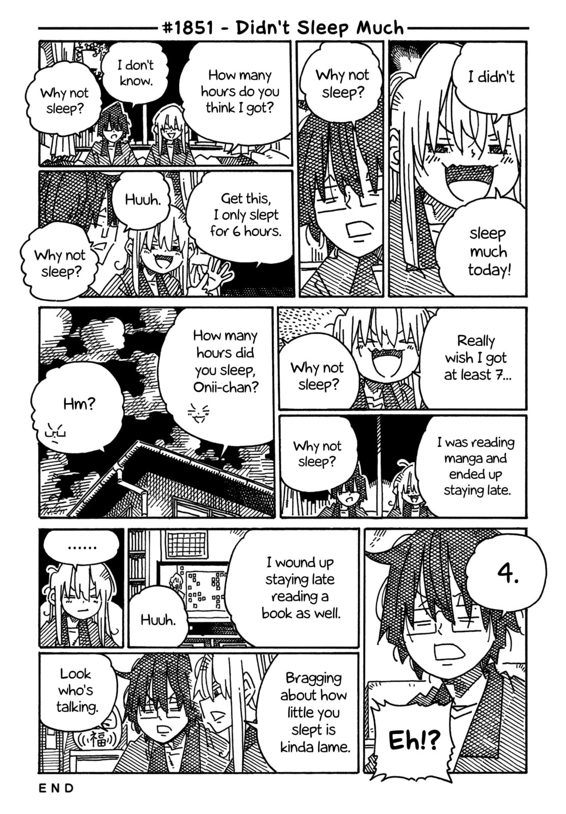 Hatarakanai Futari Chapter 1851 page 1 - 