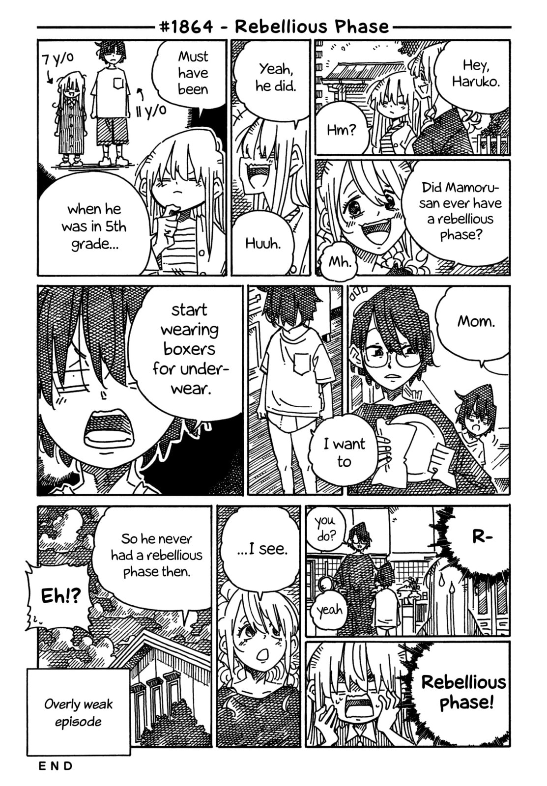 Hatarakanai Futari Chapter 1864 page 1 - 