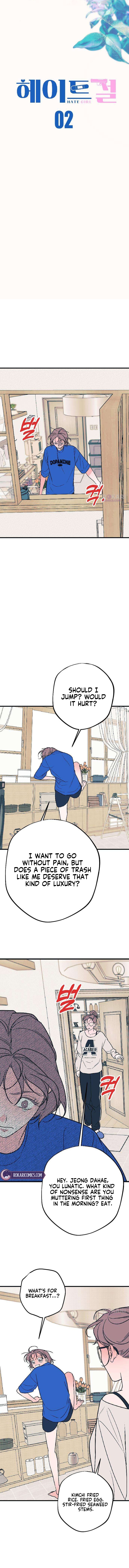 Hate Girl Chapter 2 page 6 - 