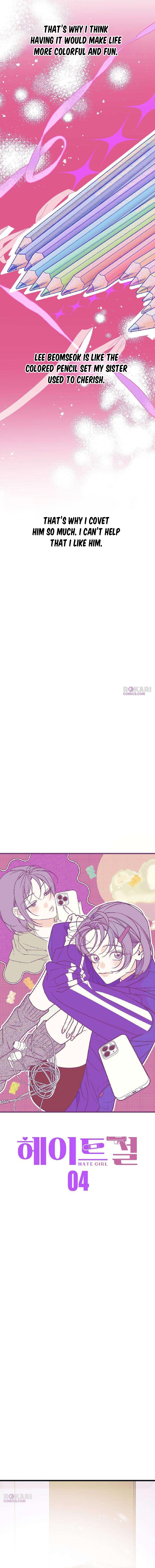 Hate Girl Chapter 4 page 4 - 
