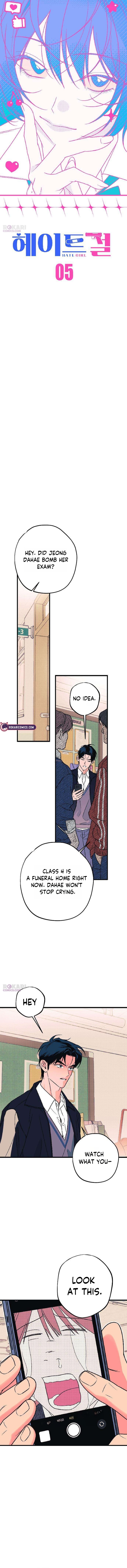 Hate Girl Chapter 5 page 3 - 