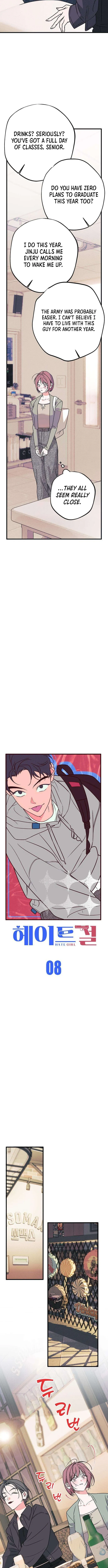Hate Girl Chapter 8 page 2 - 