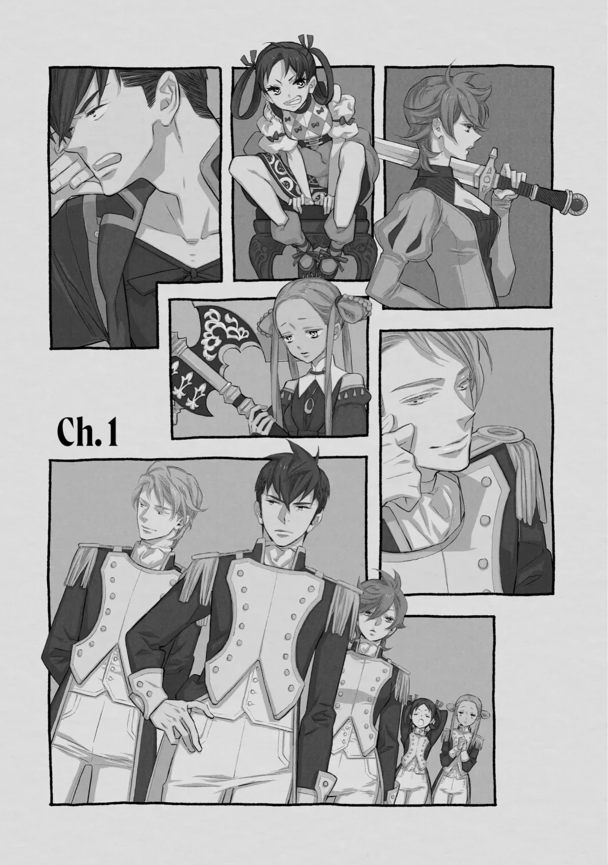 Hategaikaku no Bannin Chapter 1 page 6 - 