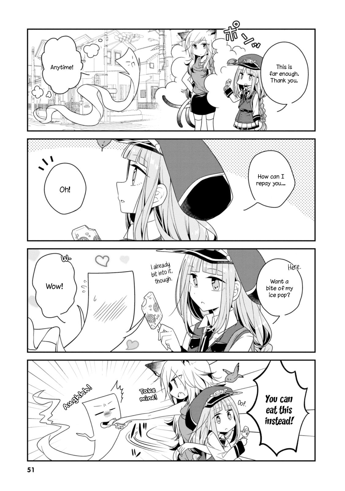 Hatoko no Ayakashi Yuubinya-san. Chapter 5 page 9 - 
