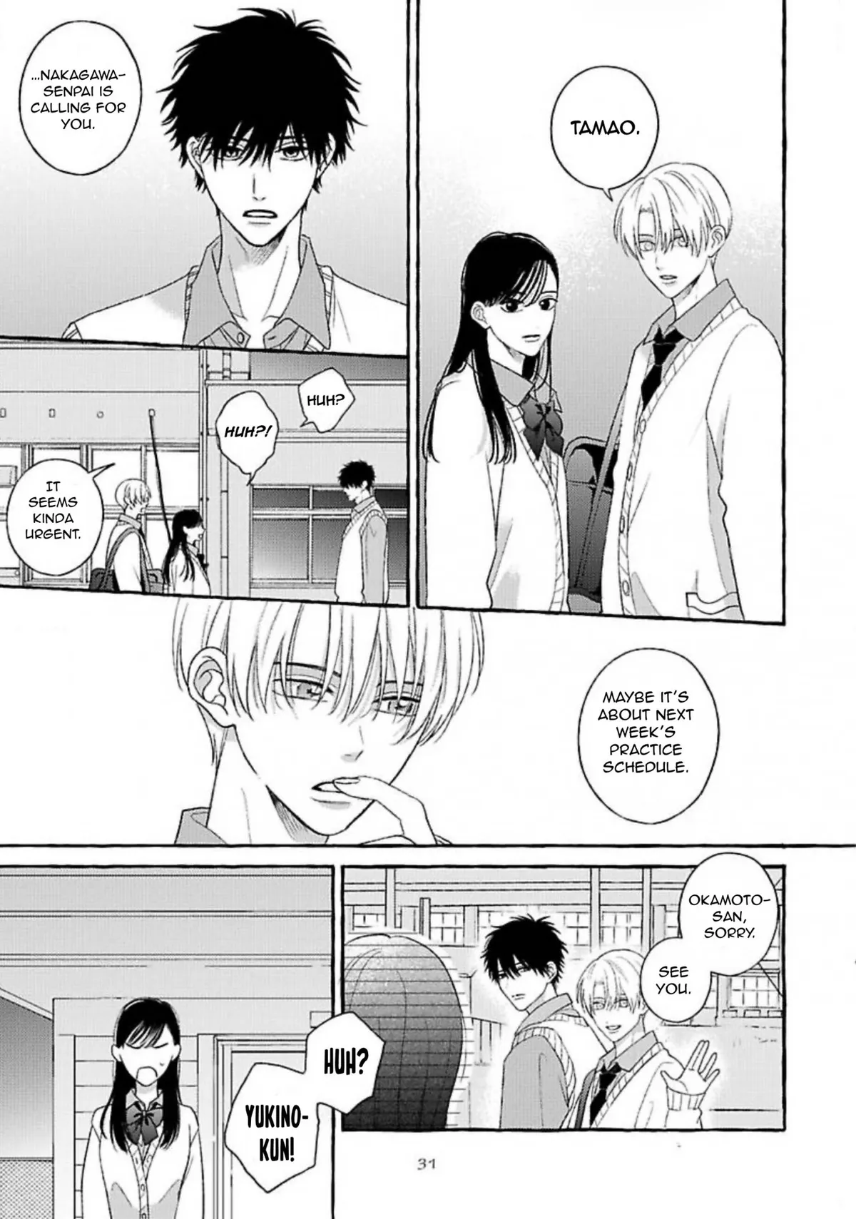 HATSU KARE. Chapter 1 page 35 - 