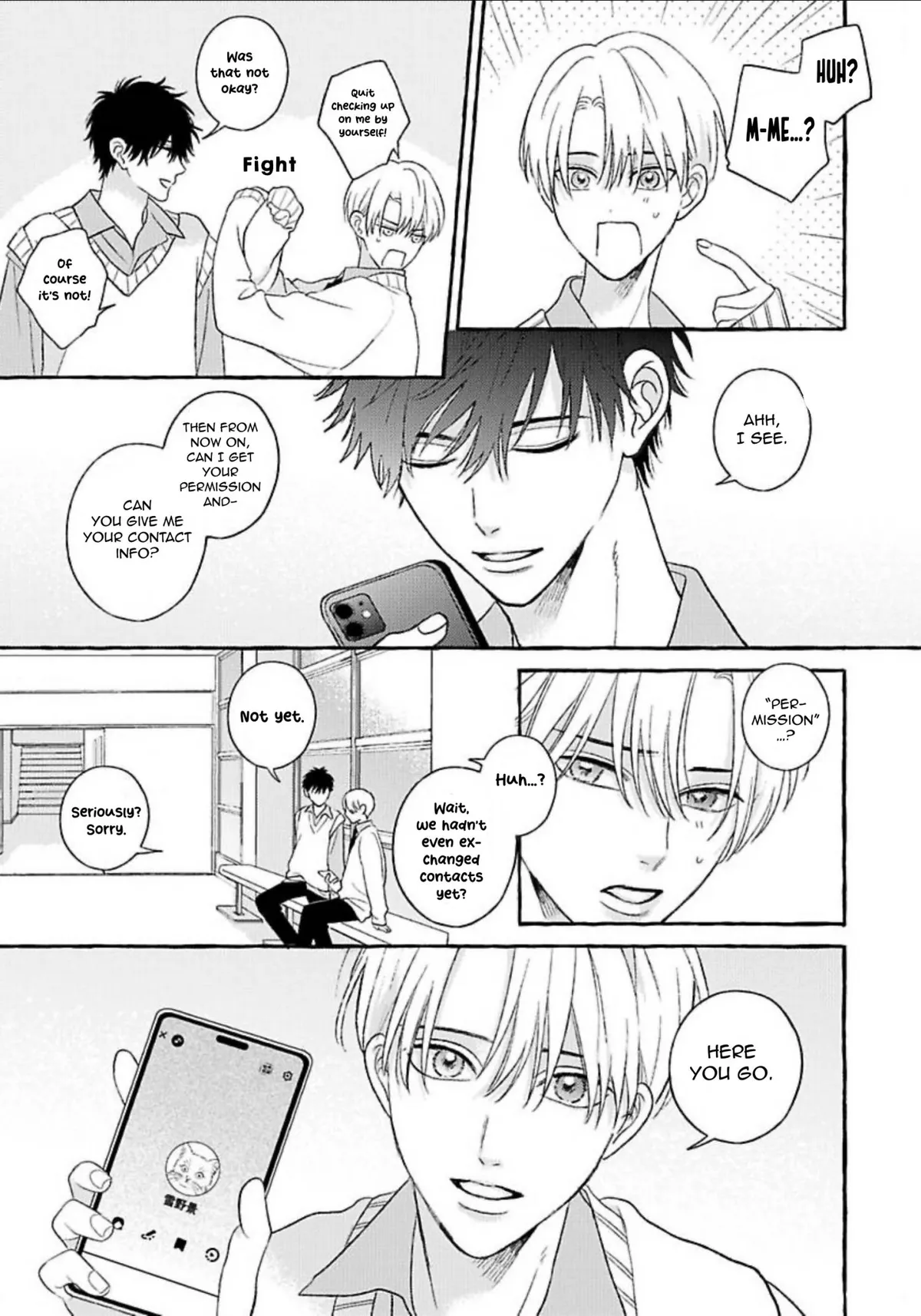 HATSU KARE. Chapter 2 page 29 - 