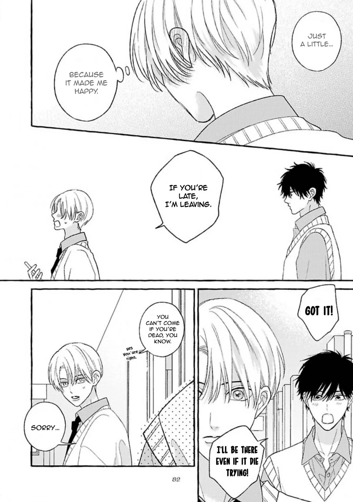 HATSU KARE. Chapter 2 page 38 - 