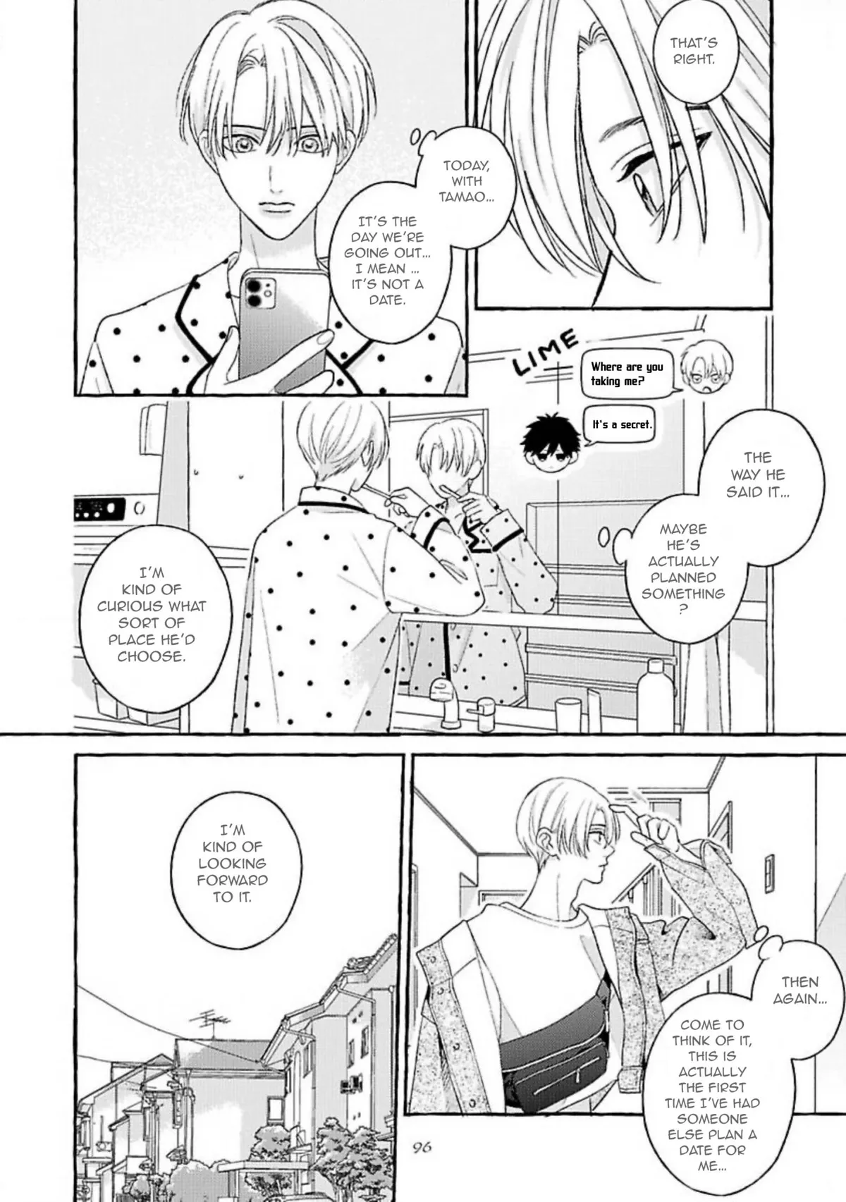 HATSU KARE. Chapter 3 page 14 - 