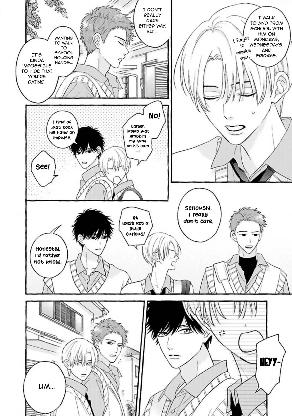 HATSU KARE. Chapter 4 page 12 - 