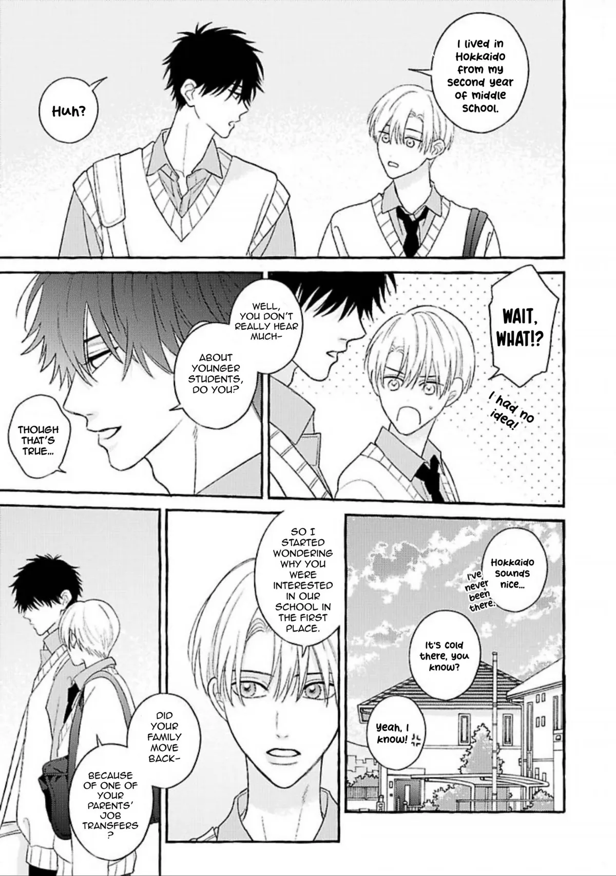 HATSU KARE. Chapter 4 page 21 - 