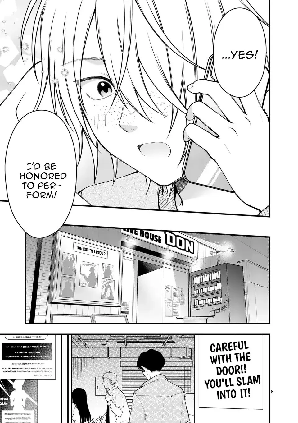 Hatsukoi Geinin Chapter 1 page 9 - 