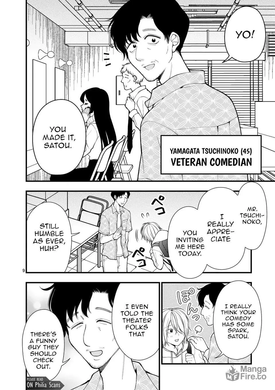 Hatsukoi Geinin Chapter 1 page 10 - 