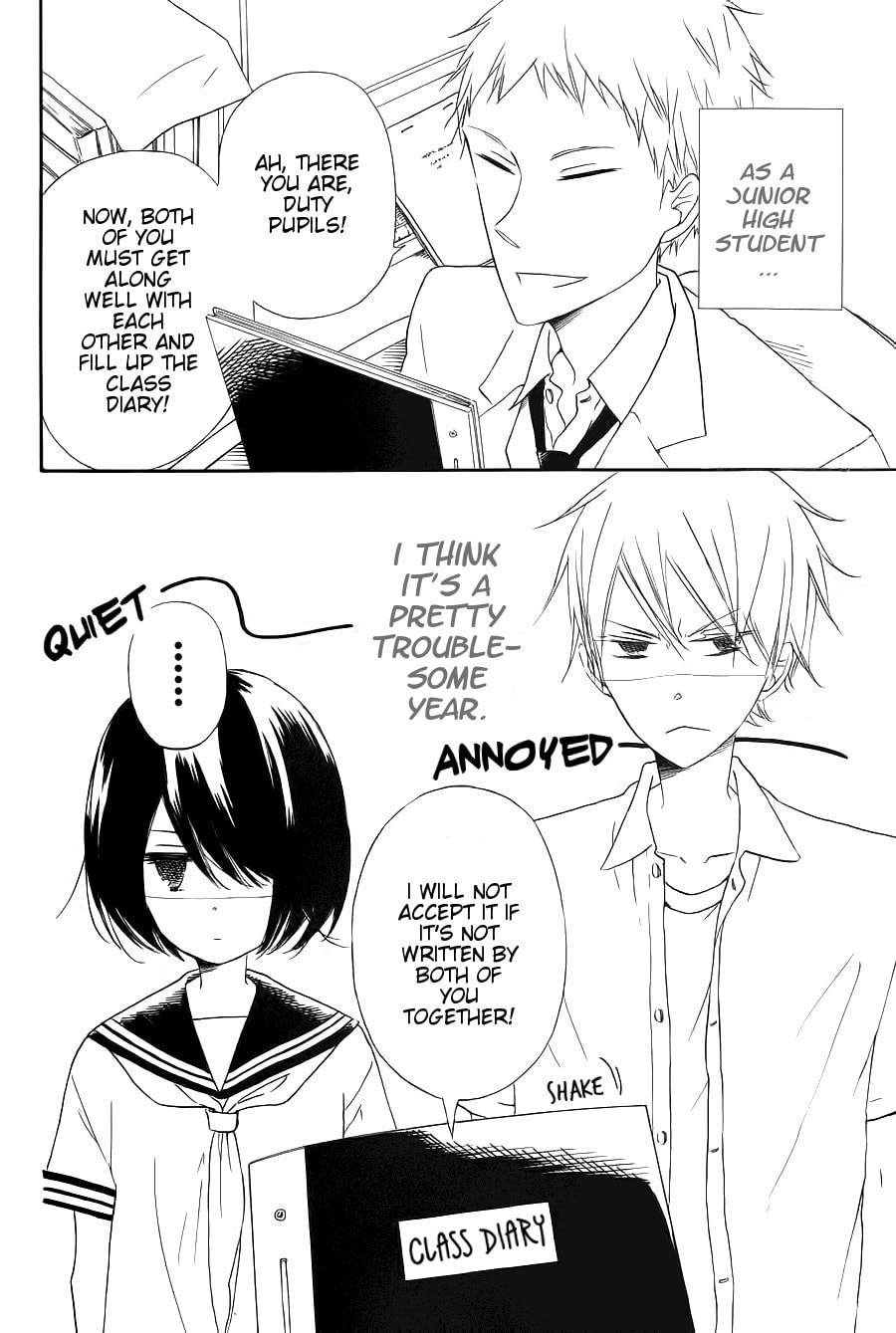 Hatsukoi Nisshi Chapter 0 page 2 - 