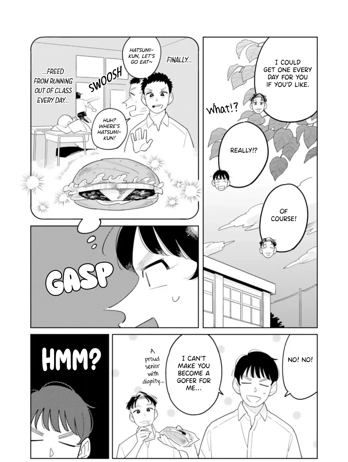 Hatsumi-senpai Is a Substitute Chapter 5.5 page 15 - 