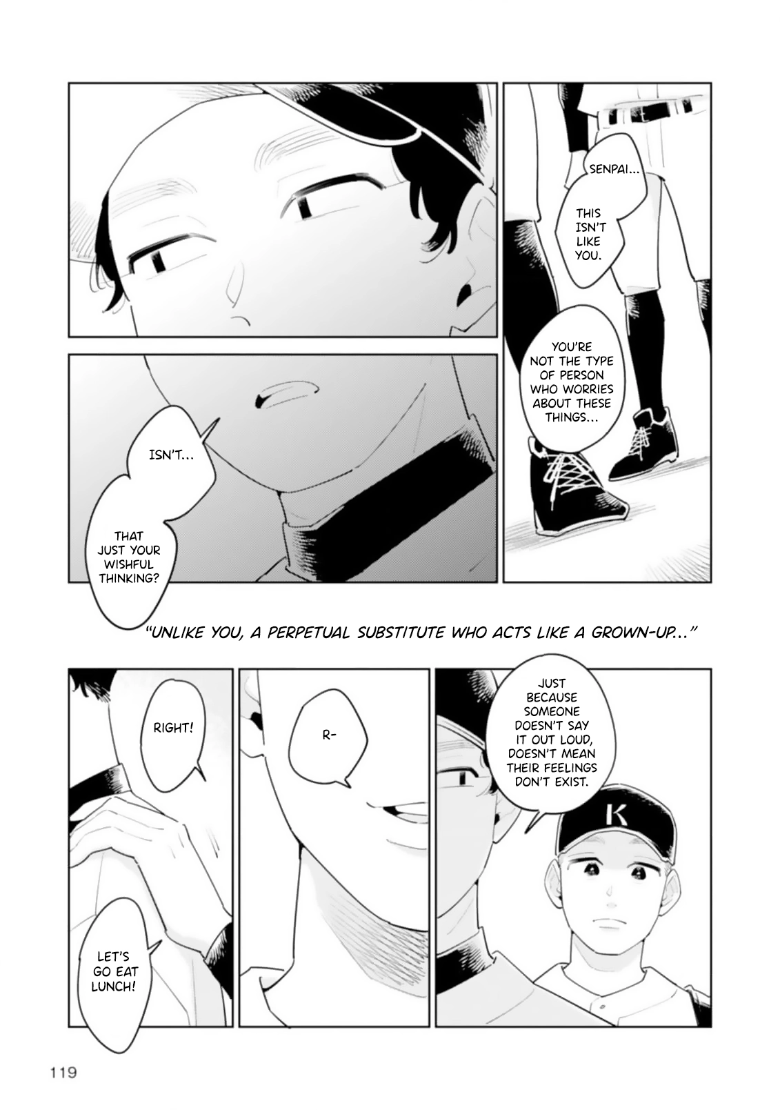 Hatsumi-senpai Is a Substitute Chapter 8 page 13 - 