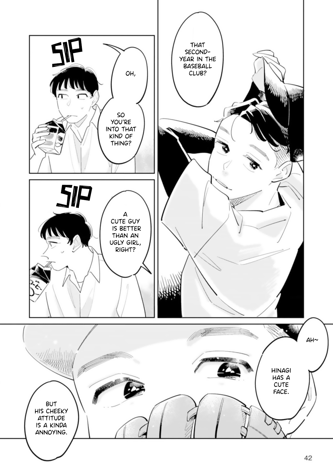 Hatsumi Senpai wa Hoketsu Chapter 4 page 4 - 