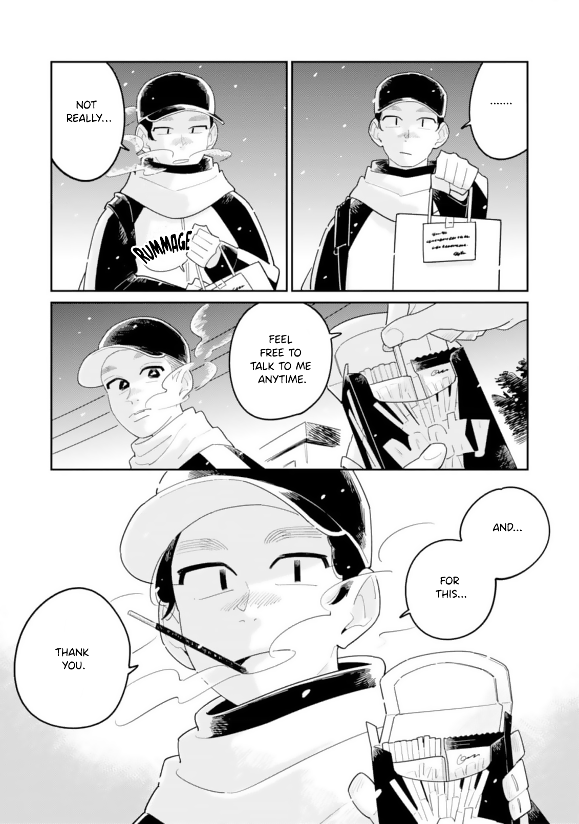 Hatsumi Senpai wa Hoketsu Chapter 9.6 page 16 - 