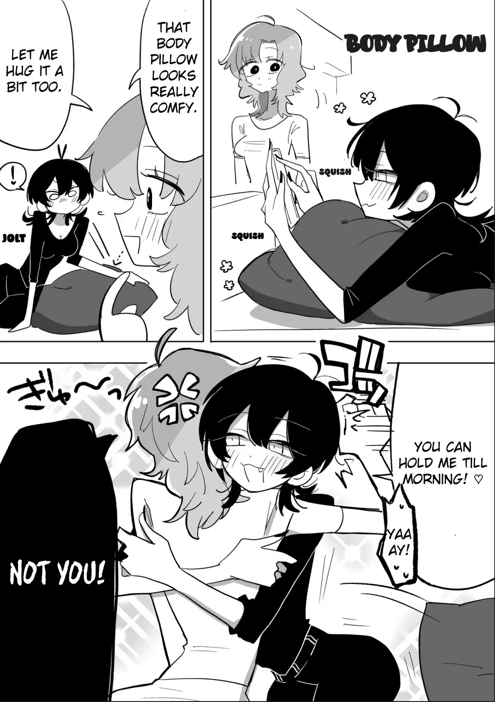 Hazue and Tsuyu Chapter 2 page 1 - 