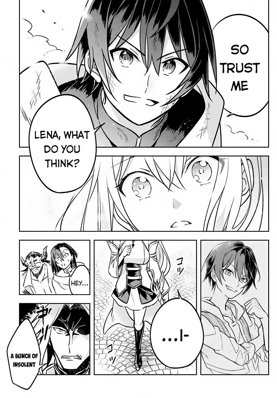 Hazure Skill "Soine" ga Kakuseishi, Boku ga Saikyou Harem wo Kizuku Made - Micchaku Soine de Ganbou Kaihou!? Yuuwakusare Makutte Komattemasu!! Chapter 3.2 page 12 - 
