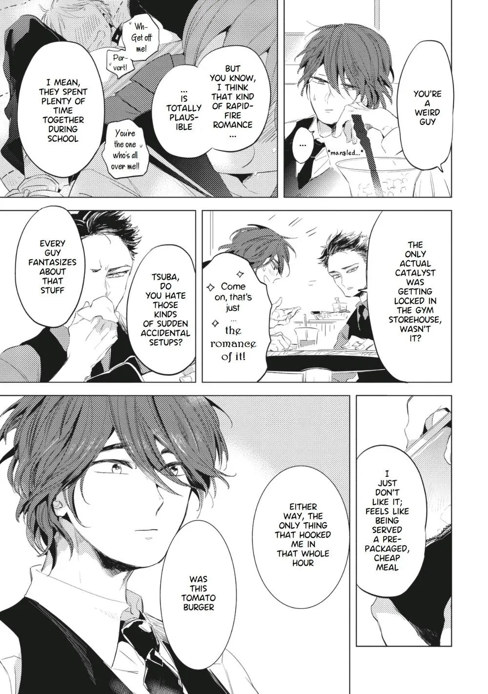 He gives me love bites Chapter 1 page 12 - 