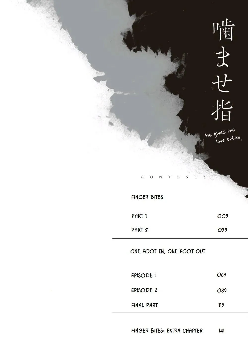 He gives me love bites Chapter 1 page 3 - 