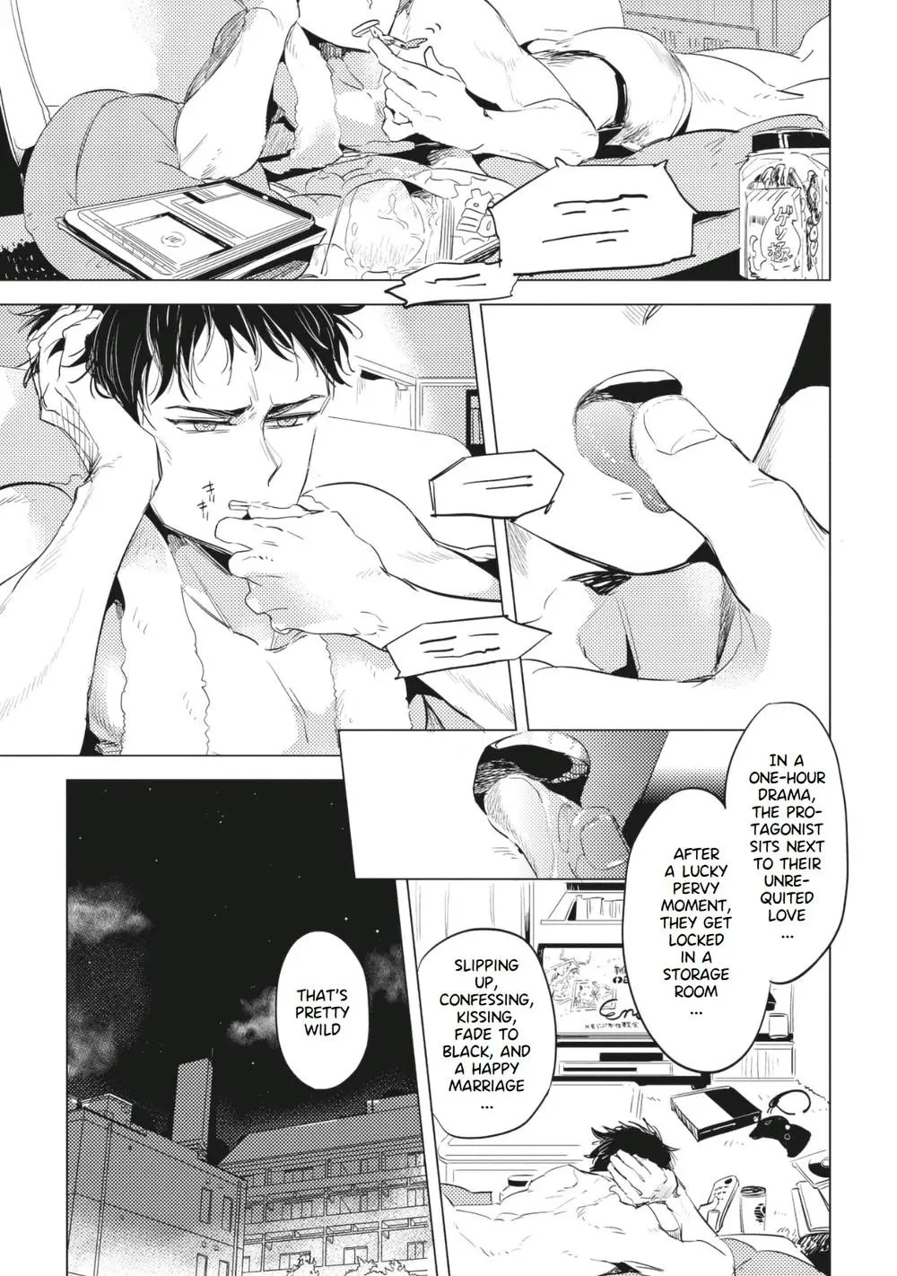 He gives me love bites Chapter 1 page 4 - 