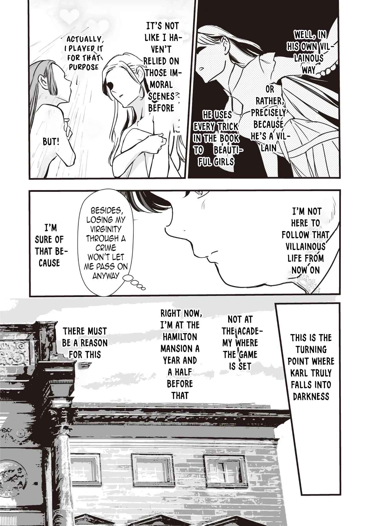 He was reincarnated as an eroge creepy villain aristocrat full of villains. Aim for a slow life by avoiding destruction and preventing crimes by villains Chapter 2 page 2 - 