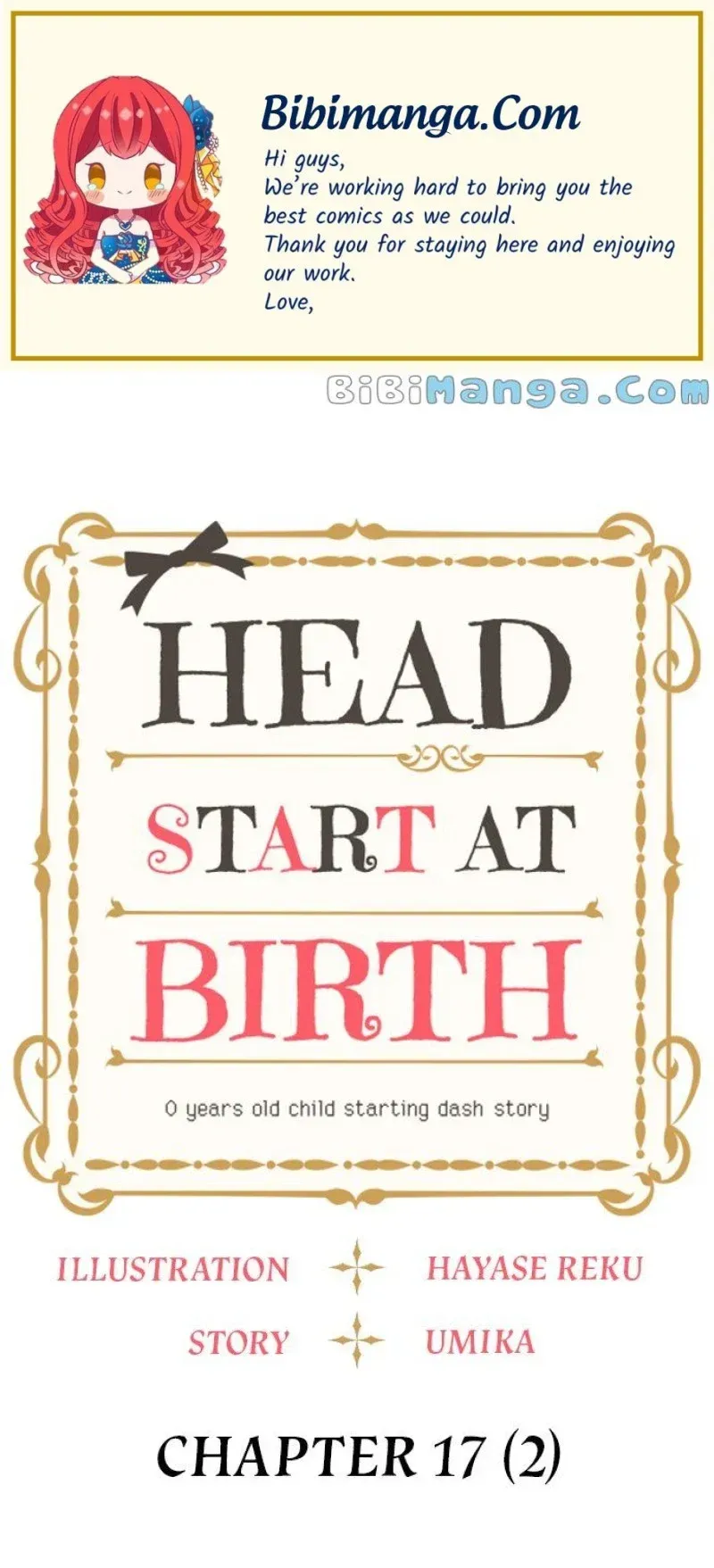 Head Start at Birth Chapter 17.5 page 1 - 