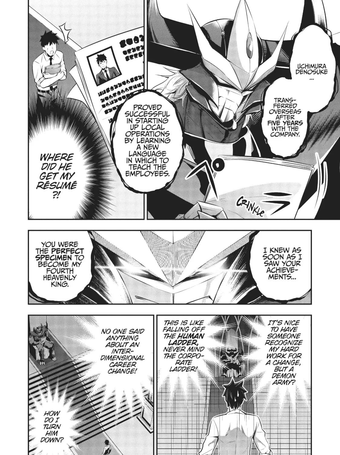 Headhunted to Another World: From Salaryman to Big Four! Chapter 1 page 13 - 
