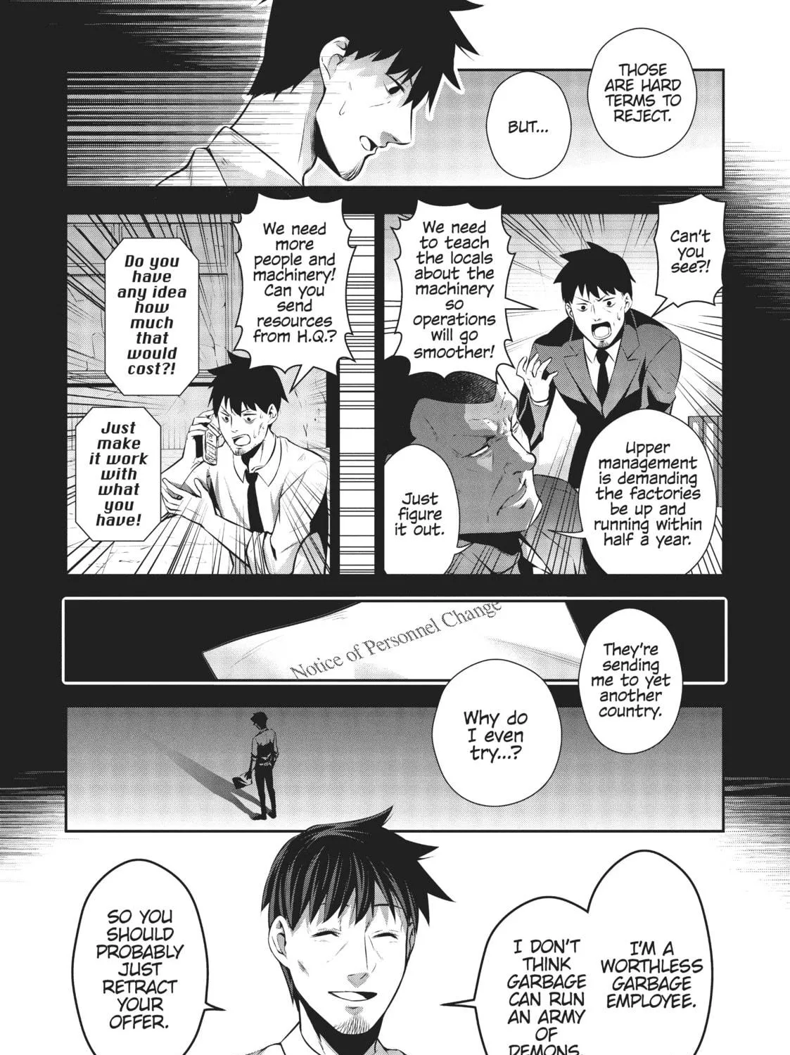 Headhunted to Another World: From Salaryman to Big Four! Chapter 1 page 17 - 