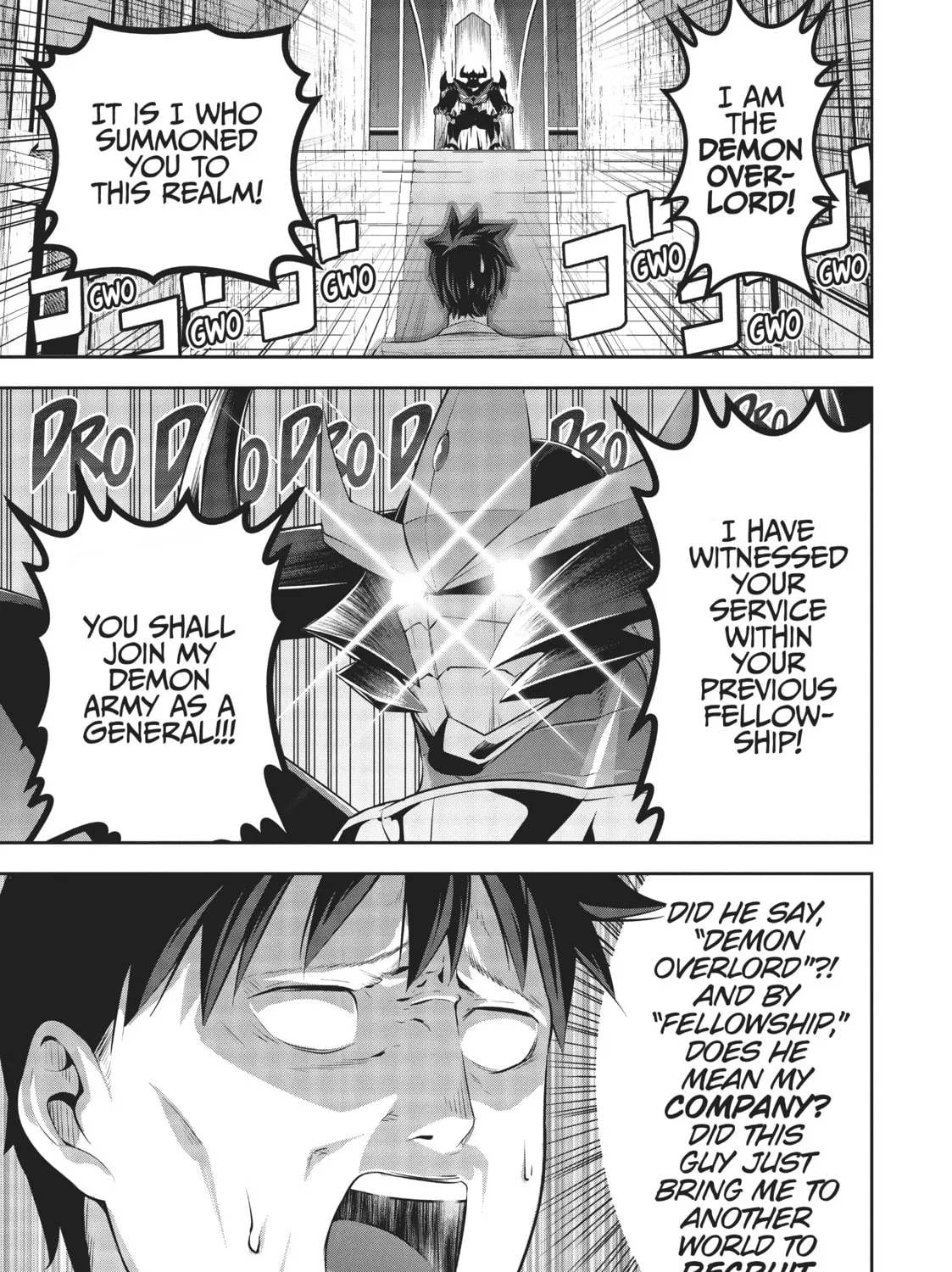 Headhunted to Another World: From Salaryman to Big Four! Chapter 1 page 7 - 