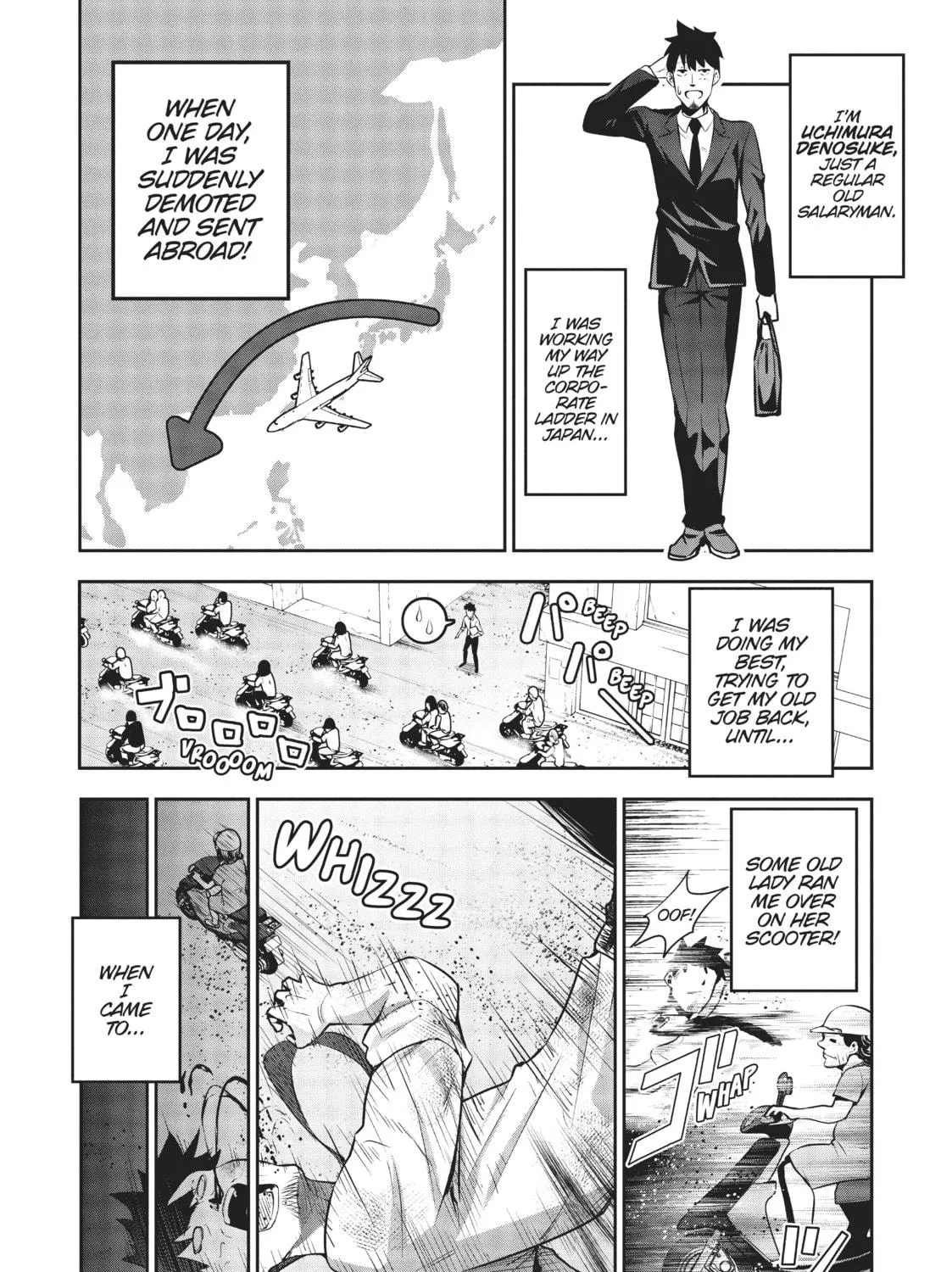Headhunted to Another World: From Salaryman to Big Four! Chapter 1 page 9 - 