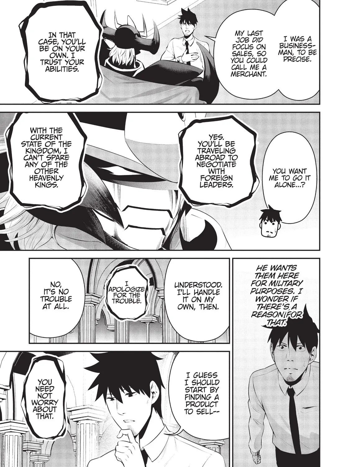 Headhunted to Another World: From Salaryman to Big Four! Chapter 13 page 21 - 