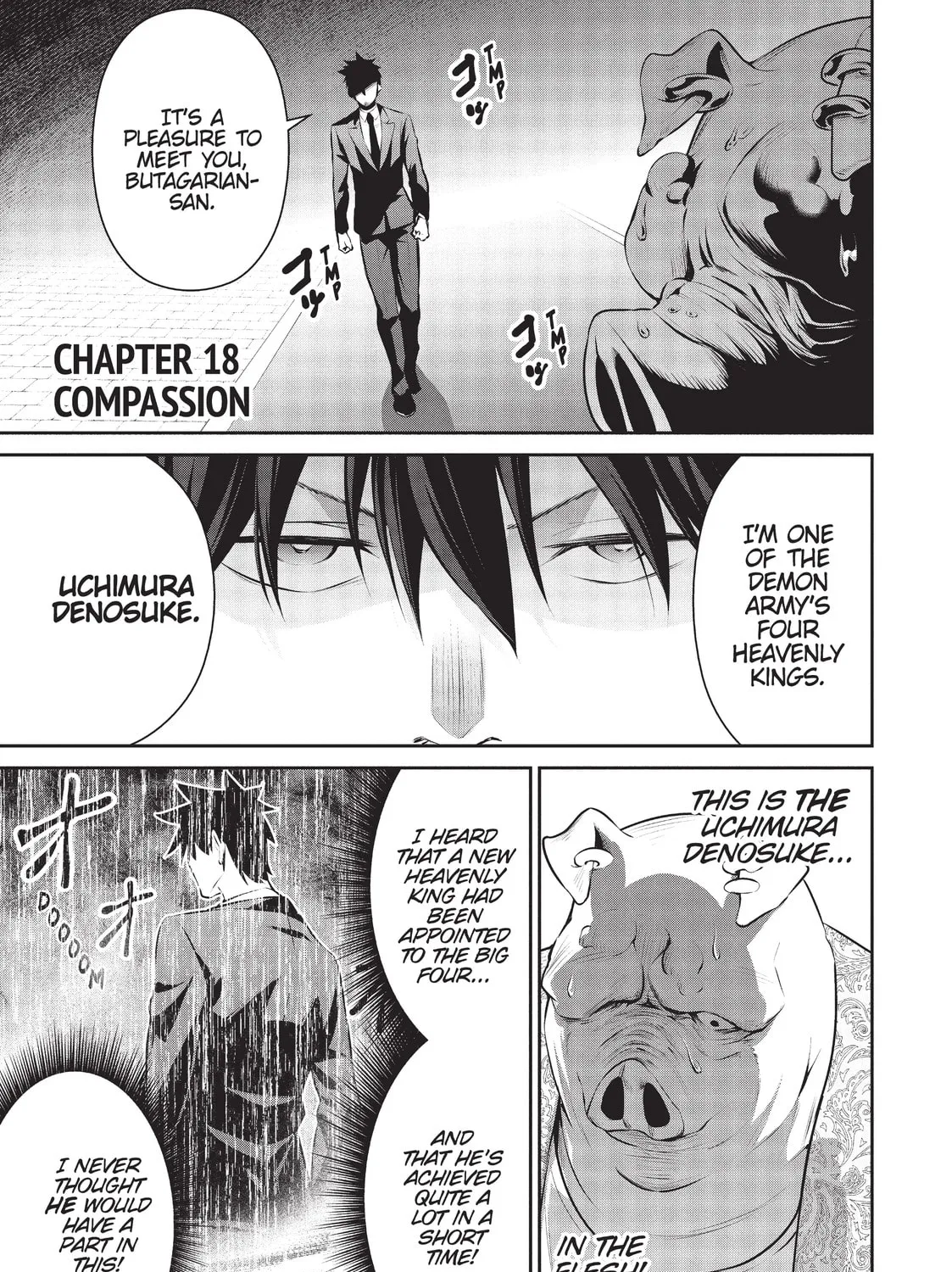 Headhunted to Another World: From Salaryman to Big Four! Chapter 18 page 1 - 