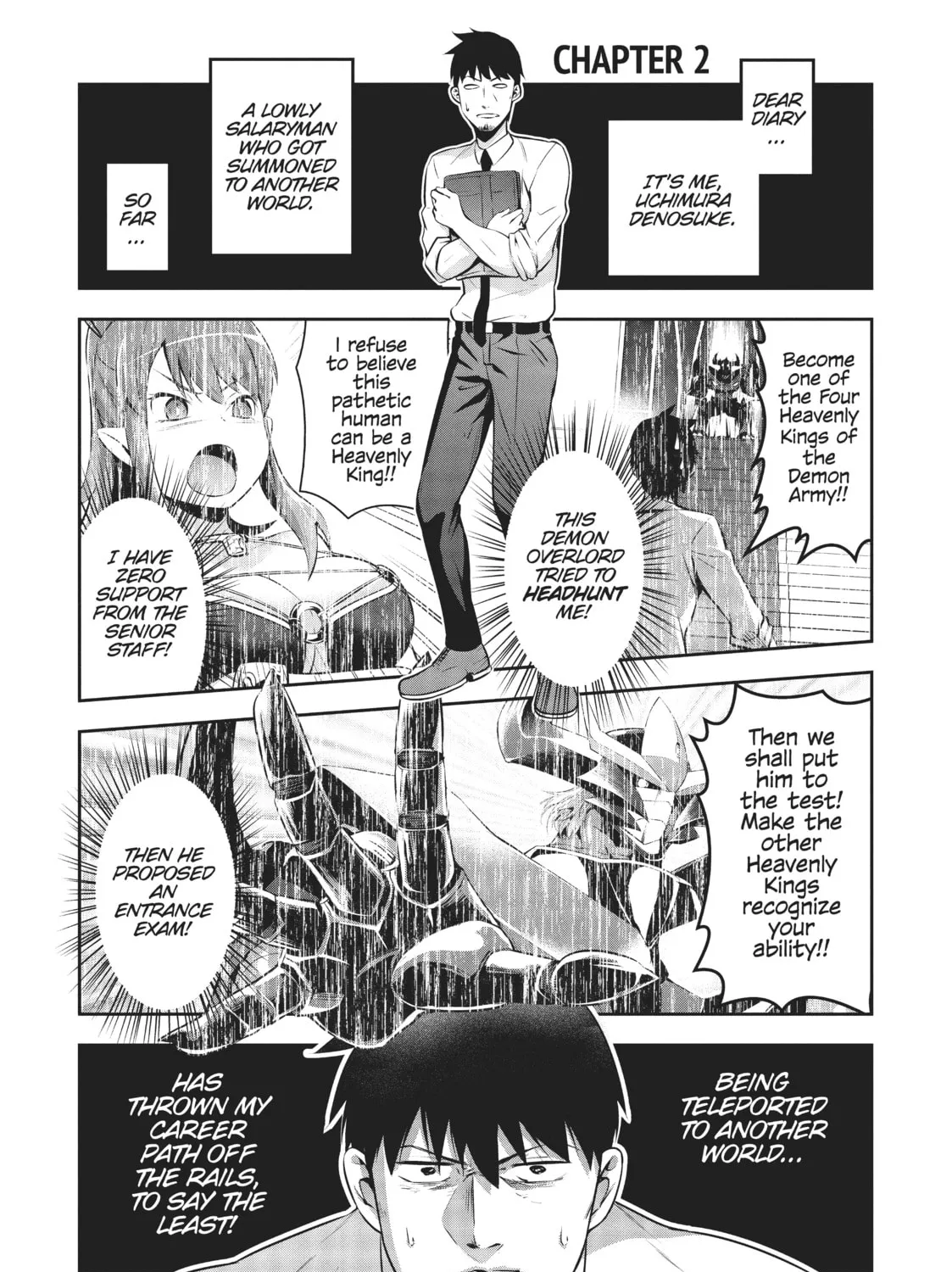 Headhunted to Another World: From Salaryman to Big Four! Chapter 2 page 1 - 