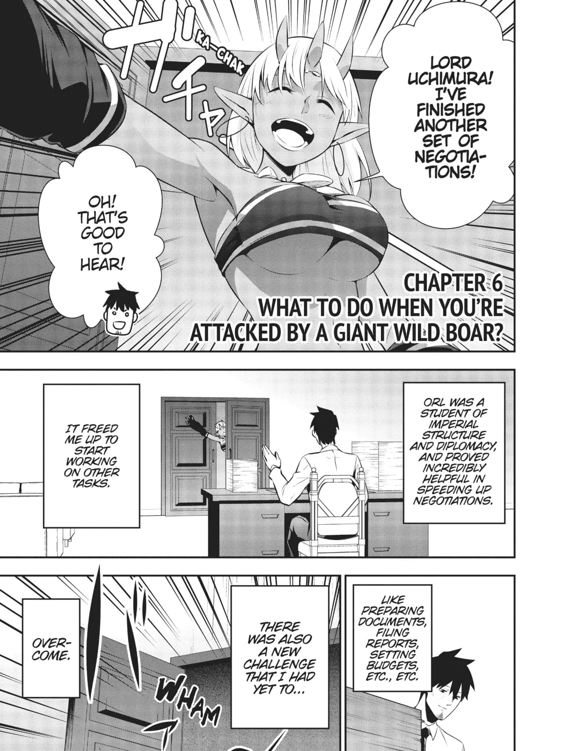 Headhunted to Another World: From Salaryman to Big Four! Chapter 6 page 1 - 