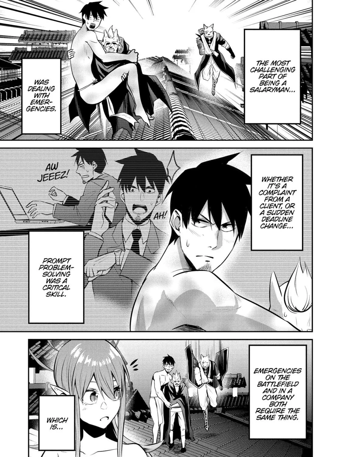 Headhunted to Another World: From Salaryman to Big Four! Chapter 67 page 19 - 