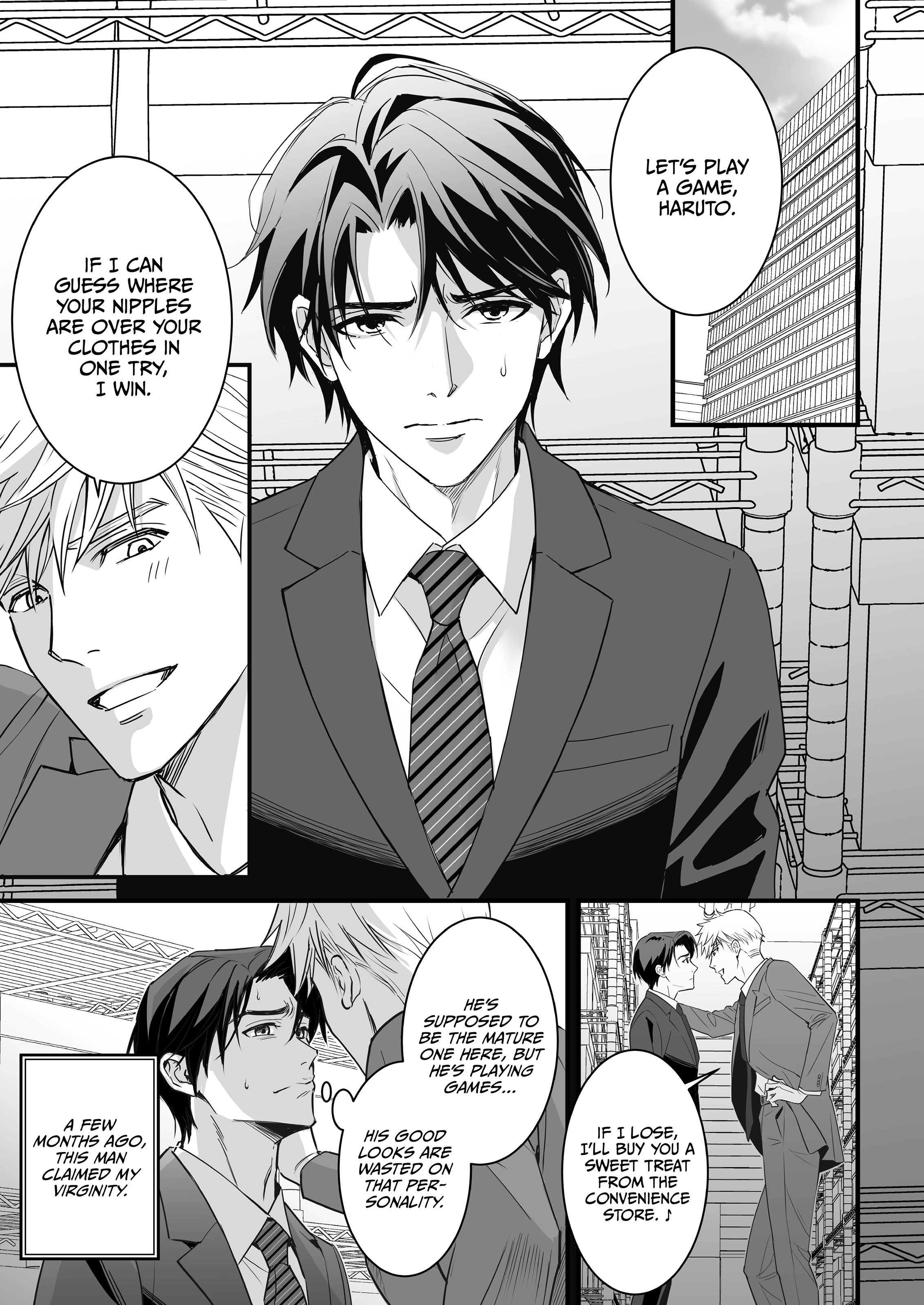 Heaven Cums to Those Who Wait 4 - The One with Pure Love in a Secret Room Chapter 1 page 3 - 